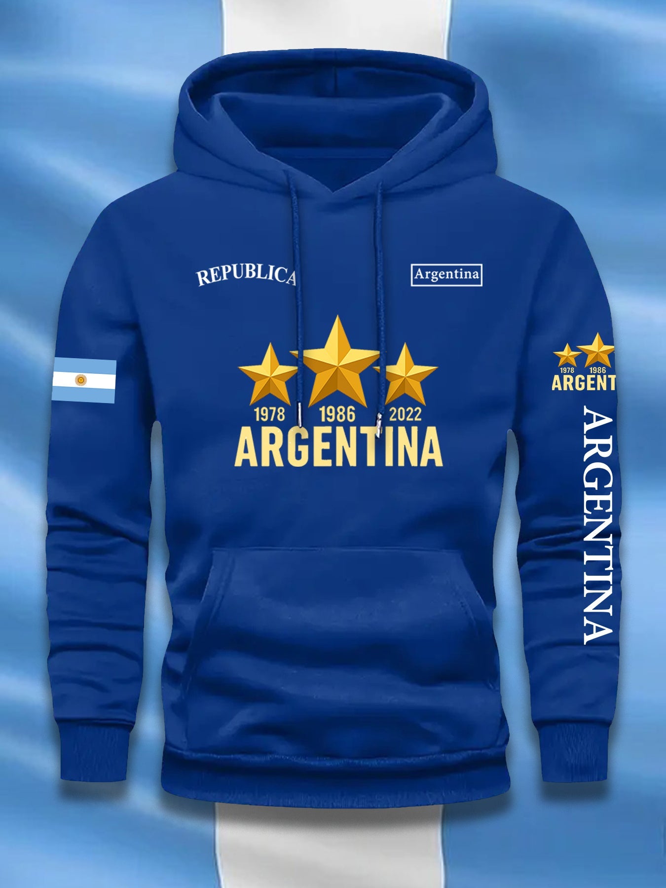 Sudadera Tres Estrellas · Edición Campeón del Mundo