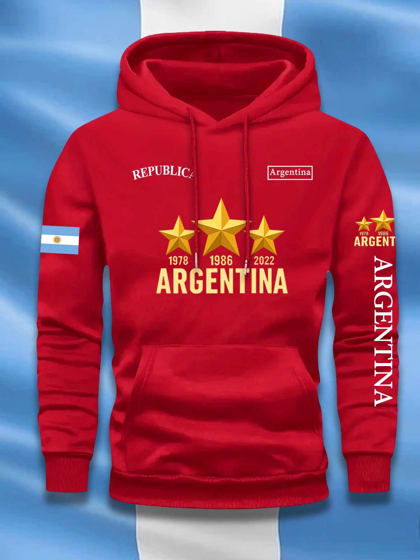 Sudadera Tres Estrellas · Edición Campeón del Mundo