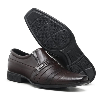 [¡COMPRÁ 1 Y LLEVATE 3 DE REGALO!] Zapatos de Cuero Premium + Cinturón + Billetera + Reloj Digital